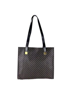 Celine Tote Bag Macadam Black